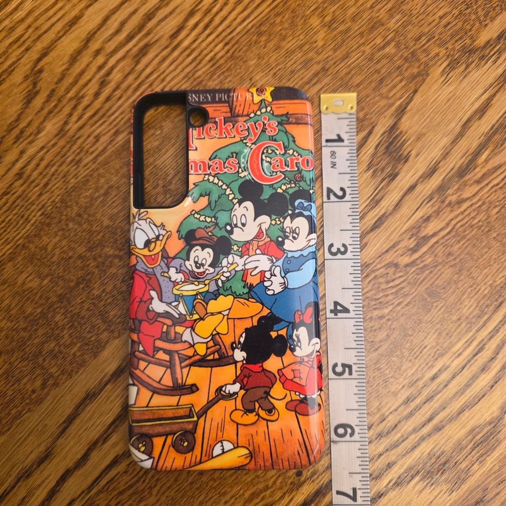 One‎ Of A Kind Mickeys Christmas Carol Samsung S22+ Phone Case  Nostalgia Disney - Picture 3 of 5
